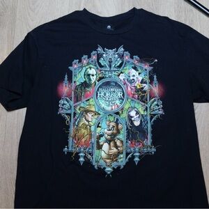 Universal Black Halloween Graphic Tee